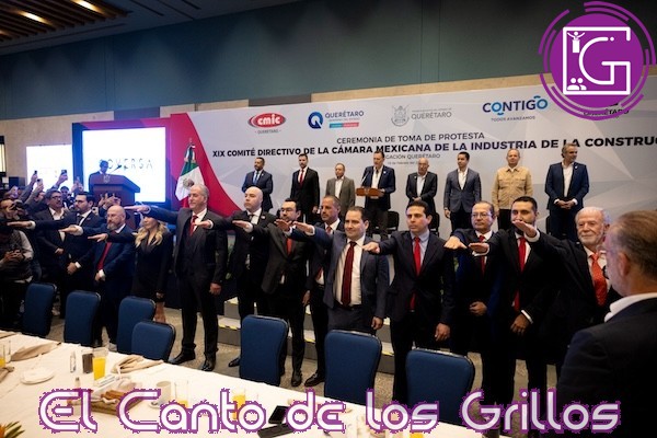 Encabeza Kuri toma de protesta de CMIC Querétaro