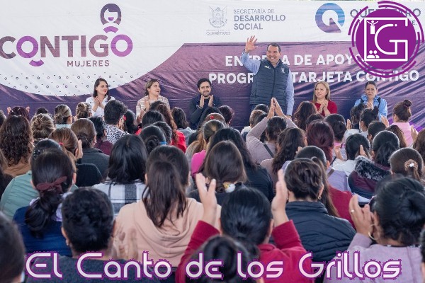 Entregan Tarjetas Contigo a mujeres de #SJR