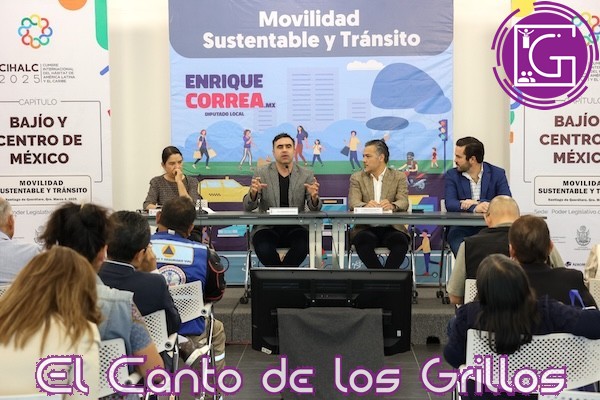 Imparte Sergio Roldán conferencia sobre movilidad y desarrollo urbano en #Querétaro