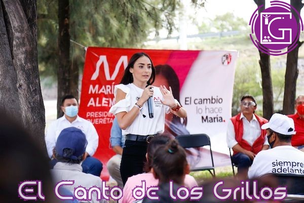 Pide María Alemán confiar en su propuesta para retomar el rumbo de #Querétaro