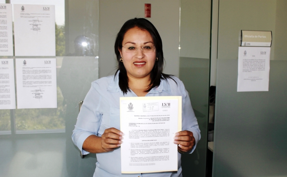 Presenta Marmolejo iniciativa de reforma al artículo 150 del Código Civil