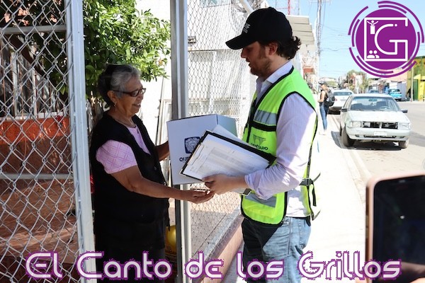 Lleva DIF Municipal de #Querétaro apoyos alimentarios casa por casa a adultos mayores