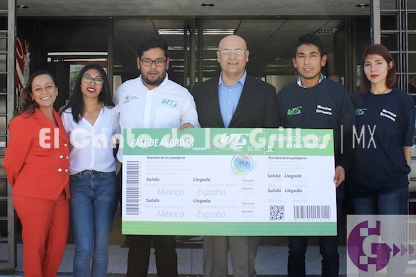 Viajarán 4 alumnos de la @UT_Corregidora a España en intercambio académico