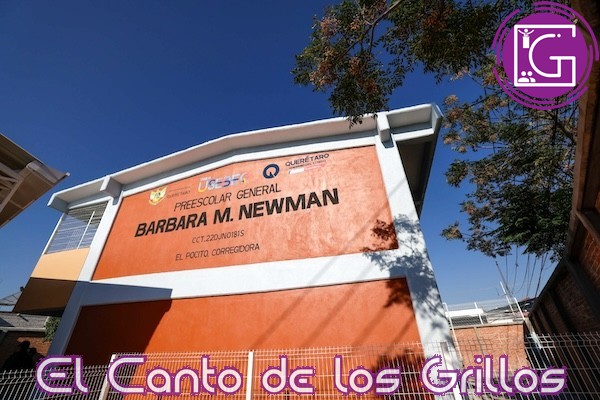 Entrega Kuri nuevo edificio en preescolar “Barbara M. Newman” de #Corregidora