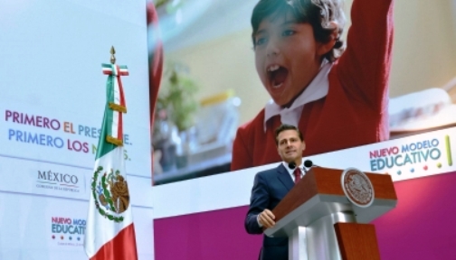Llama @EPN a emprender la "revolución educativa" más importante en México