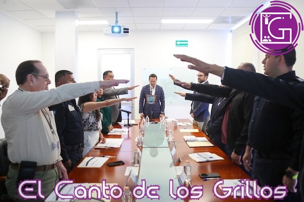 Toma Chepe protesta a integrantes de Comisión del Servicio Profesional Policial