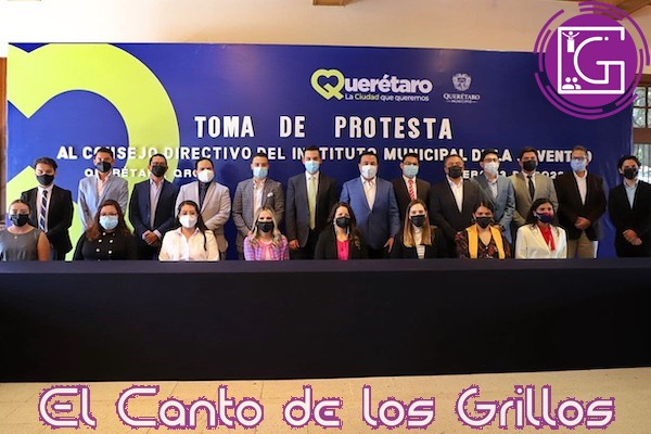 Se tomó protesta al Consejo Directivo del Instituto Municipal de la Juventud de #Querétaro
