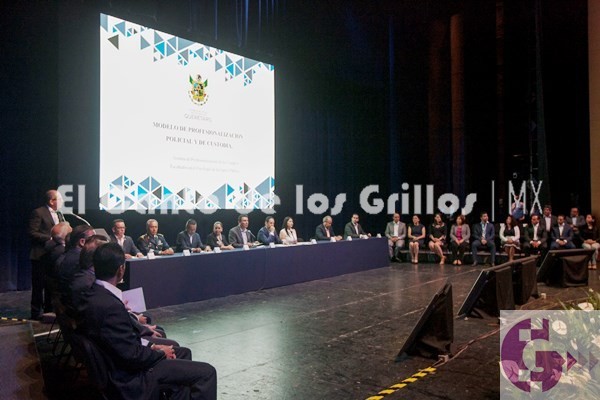 Promueve gobierno sanjuanense acciones para eficientar profesionalización de cuerpos policiacos