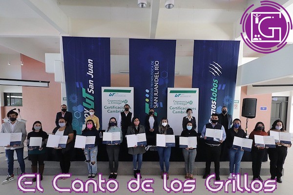 Entrega Centro de Idiomas de la UTSJR certificaciones Cambridge
