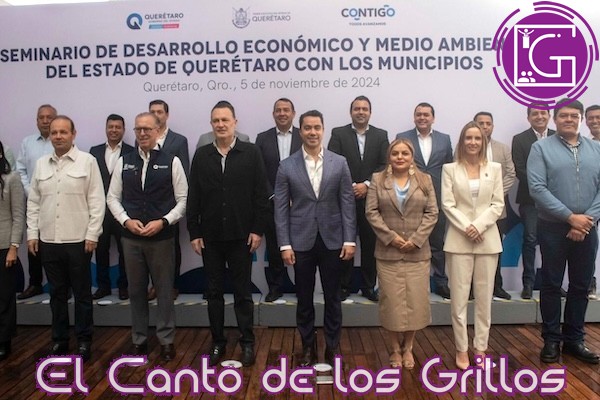 Inaugura gobernador el Seminario Interinstitucional de Desarrollo Económico y Medio Ambiente del Estado de Querétaro