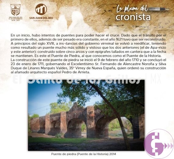 Implementa gobierno sanjuanense “La Pluma del Cronista”