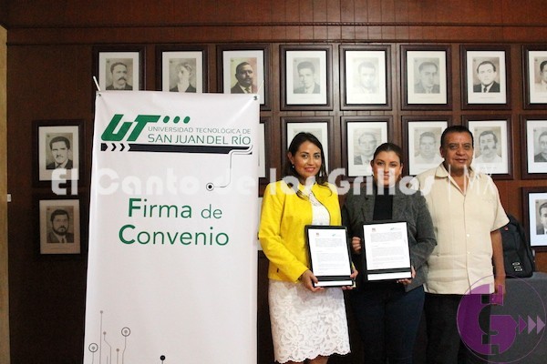 Firman convenio @UTSJR1 y #Jalpan