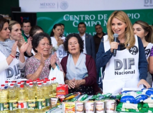 Anuncia @AngelicaROfic donación de 100 viviendas por parte de empresa