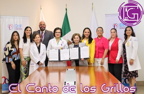 Firma SMDIF Querétaro convenio con el HITO para brindar servicios de salud a pacientes