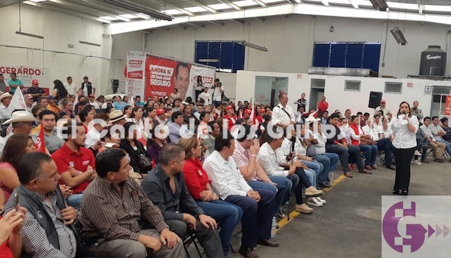 Las campañas se ganan en la calle, enfatiza Claudia Ruiz Salinas a los priistas