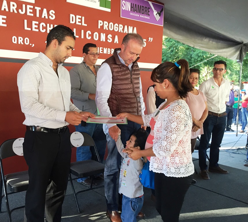 Realiza Liconsa canje anual en El Marqués