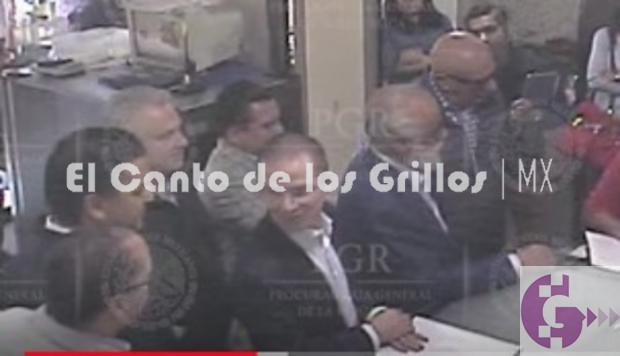 Muestra @PGR_mx #video de asistencia de Ricardo Anaya a SEIDO