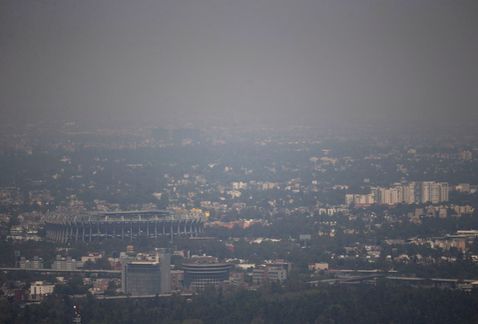 Amanecen 3 zonas del valle de México con “mala” calidad del aire