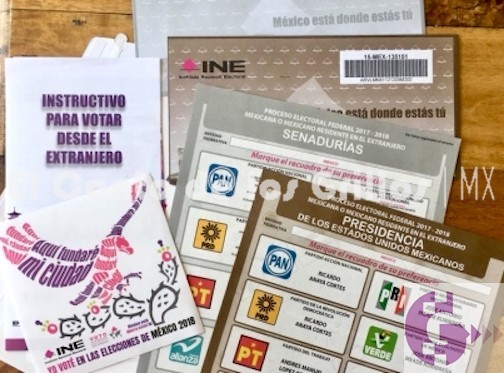 Llegan más de 5 mil votos de capitalinos radicados en el extranjero