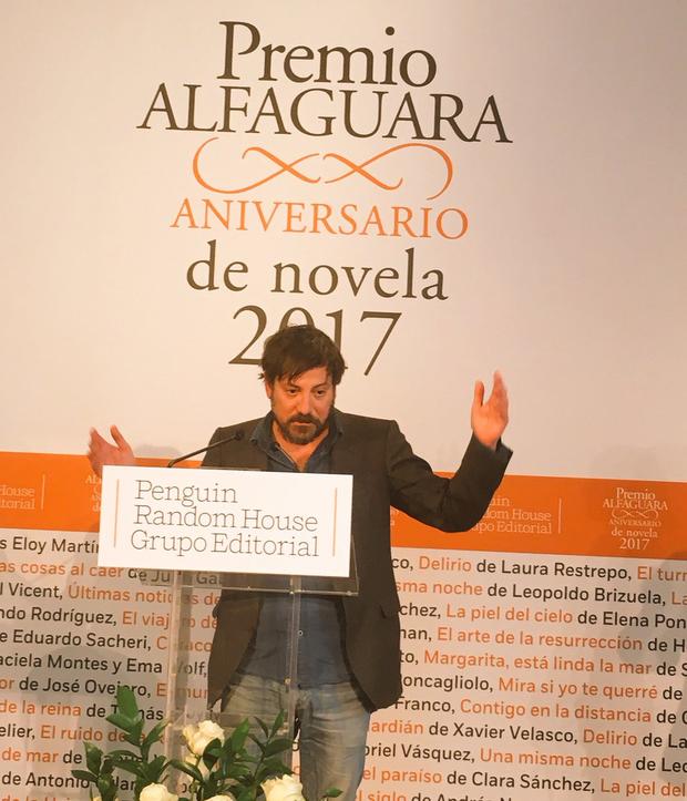 Gana Ray Loriga premio Alfaguara de Novela 2017