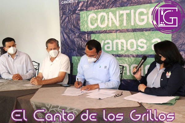Firma compromiso Roberto