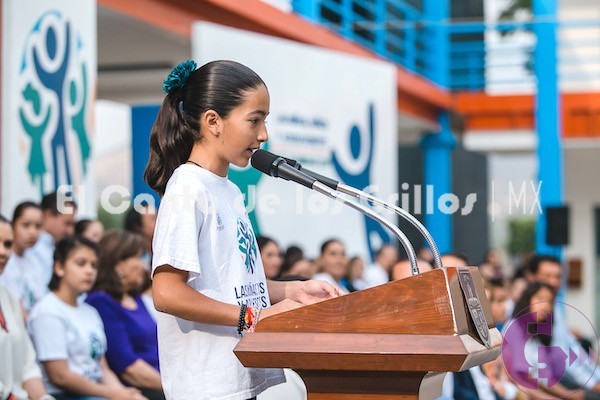 Regina Mondragón, presidenta municipal sanjuanense por un día, llama a trabajar juntos por un mejor futuro para niños y jóvenes