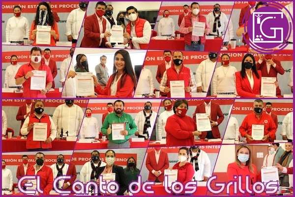 También a las diputaciones, se prerregistran 16 priistas para 15 distritos locales