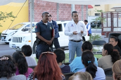 Acuerdan autoridades y vecinos medidas de seguridad para Villas de San Miguel
