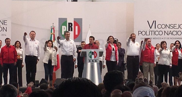 "Fichitas" y miembros del Gabinete, entre los consejeros nacionales del PRI