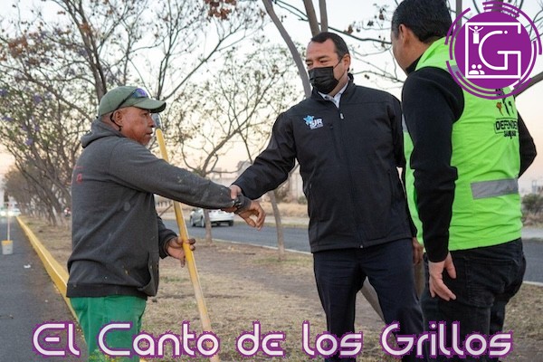 Supervisa Roberto Cabrera trabajos de limpieza en zona oriente