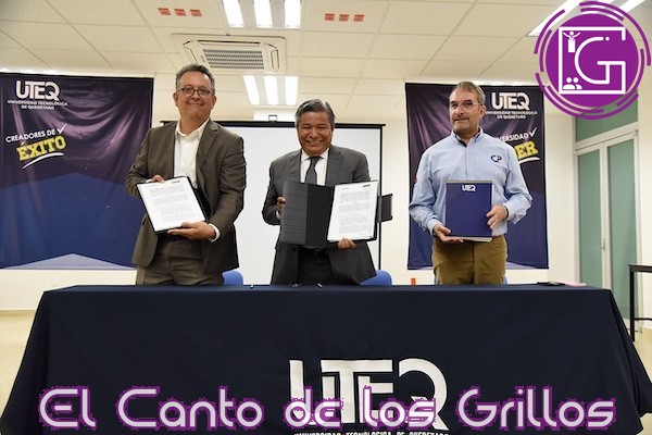 Firman Uteq y empresa alemana comodato para profesionalización de universitarios
