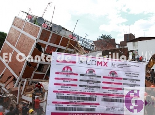 Inmuebles capitalinos con predial al corriente tendrán seguro ante sismos