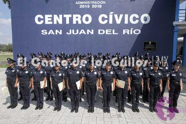 Tiene #SJR 50 nuevos policías