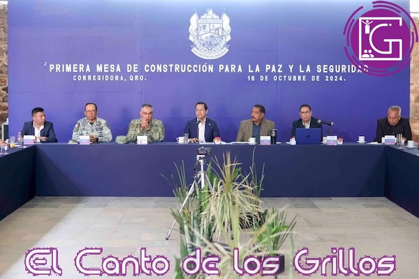 Se llevó a cabo 1ª mesa de Construcción para la Paz y Seguridad en #Corregidora