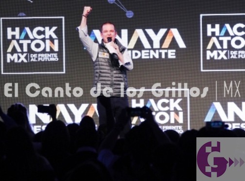 Abre @RicardoAnayaC campaña acompañado de jóvenes y con hackatón