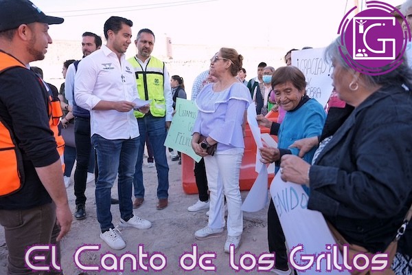 Supervisa Felifer rehabilitación de drenaje en la Reforma Agraria 1ª Sección