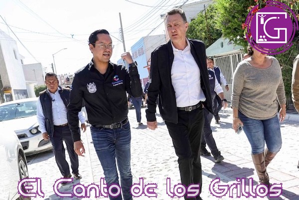 Entregan Chepe Guerrero y Kuri obras de urbanización en Candiles