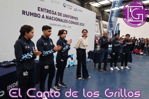 Entrega Indereq uniformes deportivos rumbo al Macroregional de los Nacionales Conade 2025