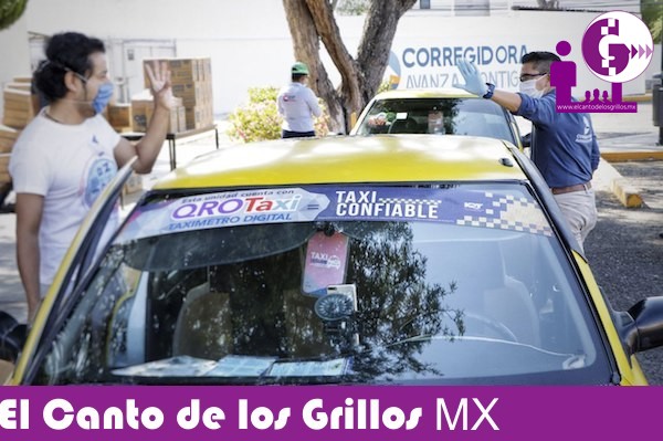 Alianza entre municipio, comercios y taxistas para llevar pedidos a domicilio en #Corregidora