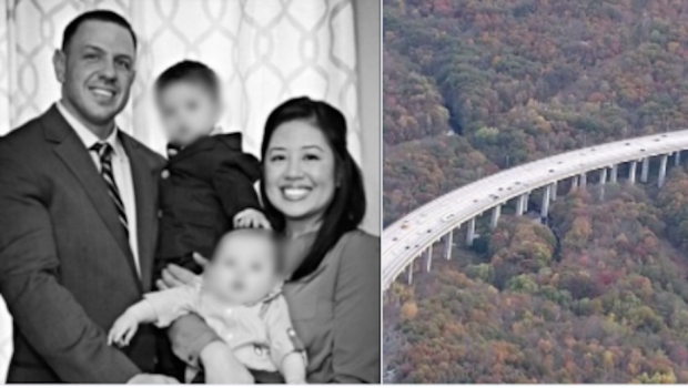 Tras discutir con su ex, sujeto se avienta de un puente con sus hijos; ellos sobreviven