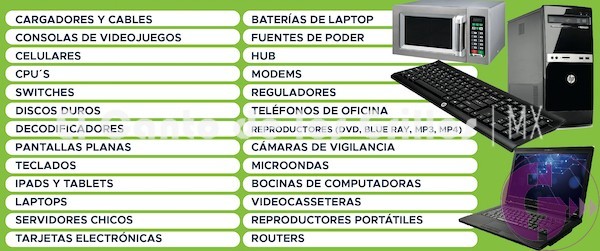 Invita gobierno de @memovegamx a participar en campaña de reciclaje de electrónicos
