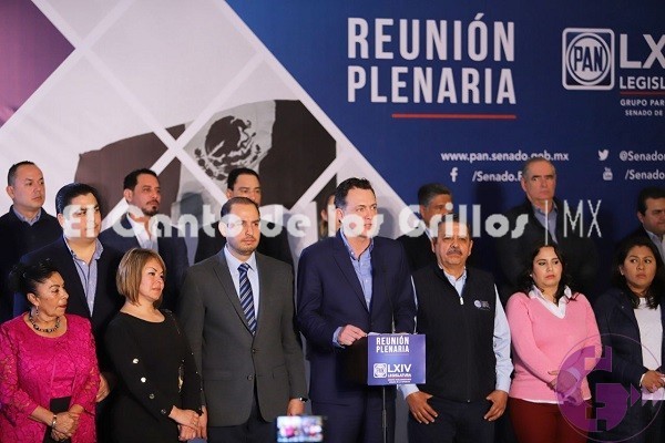 Mauricio Kuri, coordinador de senadores panistas